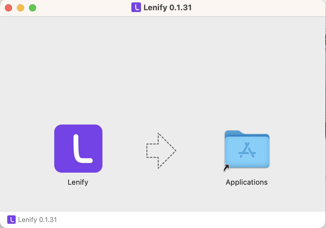 Lenify macOS Installation